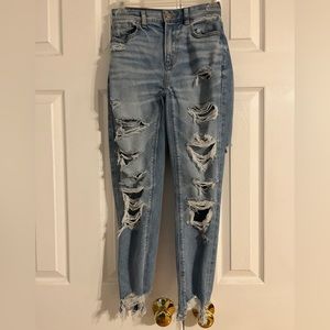 American Eagle Mom Jeans 000 short